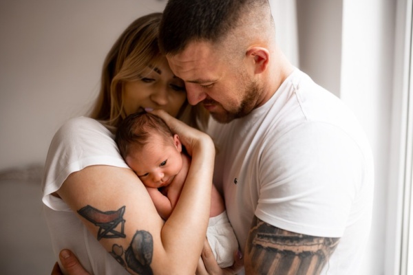 Sesja noworodkowa z rodzicami