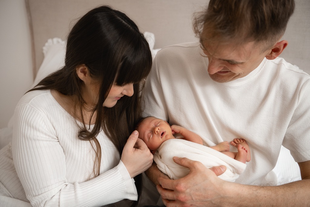 Sesja noworodkowa Łucji w studio Dominiki i Michała 12 - sesja noworodkowa Podkowa