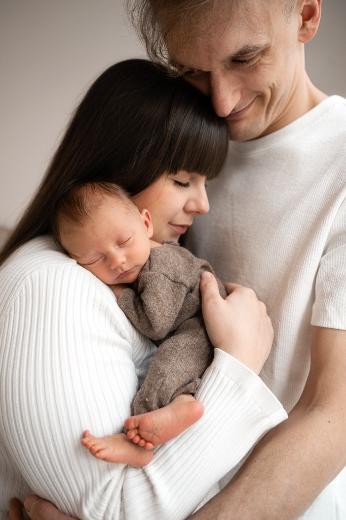 Sesja noworodkowa Łucji w studio Dominiki i Michała 16 - sesja noworodkowa Zyrardow